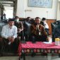 Konferensi Pers; penyampaian Satgas terkait perkembangan Covid-19 di Kabupaten Sampang. 