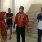 Sekretaris Daerah Kabupaten Gorontalo Utara (Ridwan Yasin) meninjau Rumah Susun Sederhana Sewa.