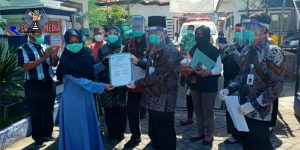 10 Pasien Sembuh Dari Covid-19 Disambut Pemkab Sampang
