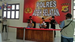 Polres Aceh Selatan Bekuk Pelaku Pembobol Rumah