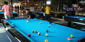 Tak Sekedar Cafe, Bunga Billiard Bakal Ciptakan Bibit Atlet Billiard di Sampang