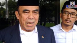 Menteri Agama saat menyampaikan keputusan keberangkatan haji 2020