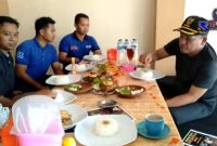 Bupati Sampang saat beberapa waktu lalu menikmati hidangan SAE Selera