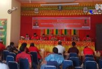Suasana rapat konsolidasi DPW PA Aceh Selatan.