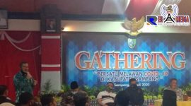 Acara Gathering di Pendopo kabupaten Sampang