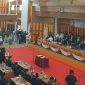 Saat berlangsungnya rapat paripurna DPRK Aceh Selatan. 