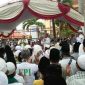 Saat berlangsung aksi para habaib dan ulama' terhadap  penolakan keras RUU HIP didepan kantor DPRD Kab. Sampang. 