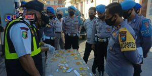 Anggota Polres Sampang di Tes Urine, Adakah Yang Positif Narkoba ?