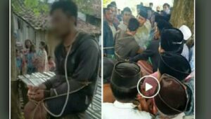 Diduga Maling, Pria Asal Desa Larlar Sampang Nyaris Diamuk Massa