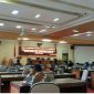 Terlihat kursi kosong tidak ditempati pasca berlangsungnya rapat paripurna di ruang rapat kantor DPRD Bangkalan.
