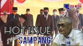 Bupati Sampang saat melantik beberapa pejabat eselon II dan III di Pendopo Trunojoyo, Senin (24/8/2020).
