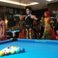 Penampilan para finalis diajang Culture Night Putri Batik Sampang di Bunga Billiard (B2) Cafe.