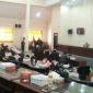 Suasana saat berlangsungnya rapat Paripurna Persetujuan Raperda Pertanggungjawaban APBD 2019.