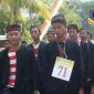 Sejumlah remaja dari Kecamatan Robatal, Sampang, saat mengikuti lomba gerak jalan pada tahun sebelumnya.