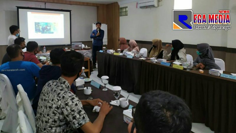 Berlangsungnya workshop jurnalistik keberagaman yang diikuti wartawan muda dari kabupaten/kota di Aceh.