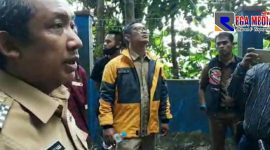 Wakil Walikota Bandung (Yana Mulyana) saat meninjau Gedong Cai Tjibadak.