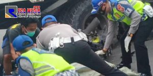 Lakalantas di Baros Tewaskan Pengendara Motor