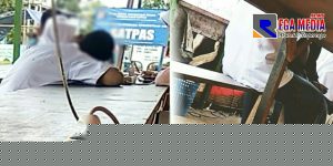 Aksi Tak Senonoh Dipertontonkan Siswa Gorut di Tempat Umum