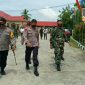 Kapolda Gorontalo Bersama Danrem 133/NWB saat kunjungan kerja ke Kabupaten Pohuwato.