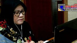 Komisioner Komisi Informasi Jabar Bidang Monev dan Advokasi (Yudaningsih).