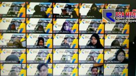 Pelaksanaan ICATES 2020 dilaksanakan secara virtual menggunakan media Zoom dan live streaming YouTube.