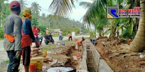 Mandor PPK-2.6 Bantah Pengerjaan Proyek Saluran Gunakan Alat Berat