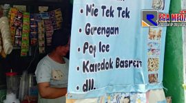 Salah satu pelaku Usaha Mikro Kecil Menengah (UMKM) yang ada di kota Cimahi.