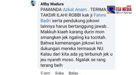 Sebagian isi komentar dari akun Alby Madura yang berhasil di screenshot oleh beberapa alumni
