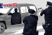 Ilustrasi penangkapan perwira polisi yang menjabat sebagai Kasi Identifikasi Direktorat Reserse Kriminal Umum Polda Riau berlangsung dramatis.