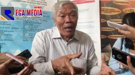 Bedjo Untung, saat diwawancara awak media.