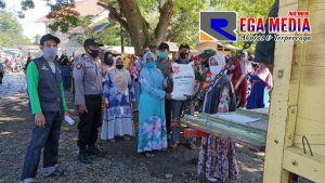 Ribuan KPM PKH Tanah Luas Dapat Bansos Beras Kemensos RI