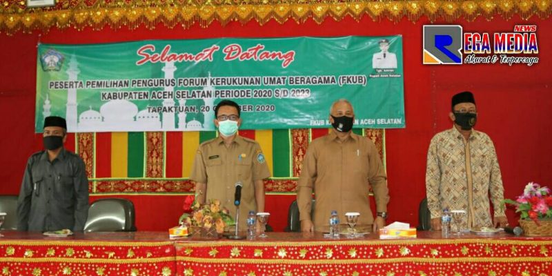 Saat berlangsungnya pemilihan pengurus FKUB Aceh Selatan.