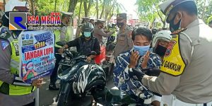 Operasi Zebra Semeru, Satlantas Polres Pamekasan Edukasi 3 M
