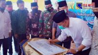 Bupati Sampang Resmikan Kantor Desa Tobai Barat Hasil ADD dan Swadaya Masyarakat