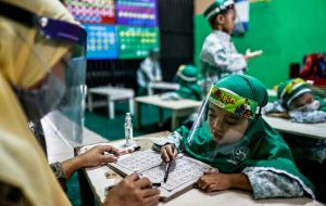 Sekolah TK dan KB di Sampang Mulai Uji Coba Pembelajaran Tatap Muka