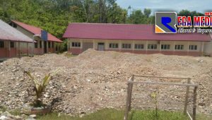 Diduga Proyek Siluman di SMKN 1 Sawang Aceh Selatan Mangkrak