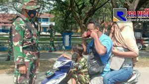 Korem 133/Nani Wartabone Imbau Masyarakat Akan Bahaya Covid-19