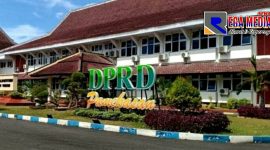 Kantor DPRD Kabupaten Pamekasan.