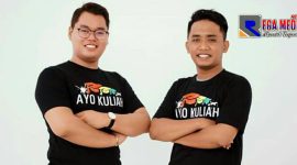 Anggota DPRD Bangkalan (Nur Arif, S.H.I) dan Aktivis Pendidikan sekaligus Motivator Muda asal Madura (Taufik Hidayah, S.Ikom). 