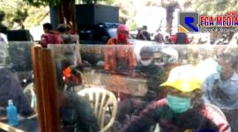 Berlangsungnya saat sidang bagi pelanggar protokol kesehatan.