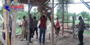Polisi Bubarkan Lomba Kelereng di Sampang