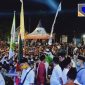 Ribuan Jamaah Majelis Syubbanul Musthofa Robatal saat banjiri kegiatan