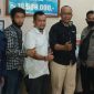 Calon pengurus SMSI Sampang saat silaturahmi ke SMSI Jatim, Rabu (18/11/20).
