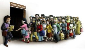 Ratusan TKI Ilegal Asal Sampang Dipulangkan