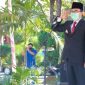 Bupati Pamekasan sat menjadi inspektur upacara dihari kesaktian Pancasila