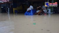 Curah Hujan Tinggi, Beberapa Titik di Kota Sampang Mulai di Genangi Banjir