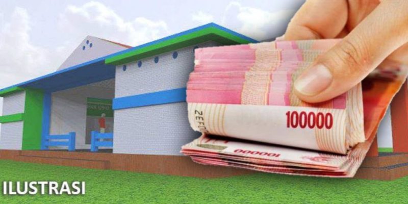 Ilustrasi anggaran pembangunan gedung.