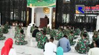 Memperingati Hari Juang TNI AD, Korem 133/NW Gelar Doa Bersama