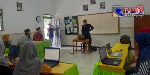 Asah Kreativitas, Jurnalis Center Pamekasan Berikan Pelatihan Desain Grafis