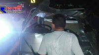 Tidak Ada Lampu Penerangan Jalan, Mobil Berpenumpang 12 Orang Alami Kecelakaan di Wilayah Anggrek Gorut